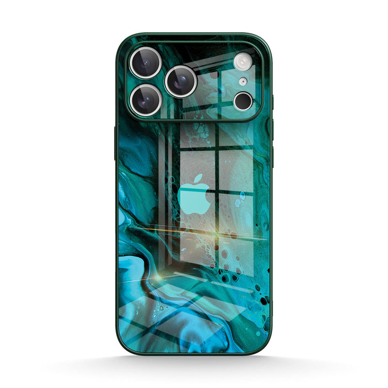 Staring Into Abyss - iPhone Glass Case