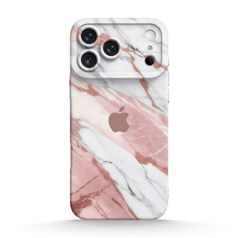 Pink White Jade - iPhone Silicone Case