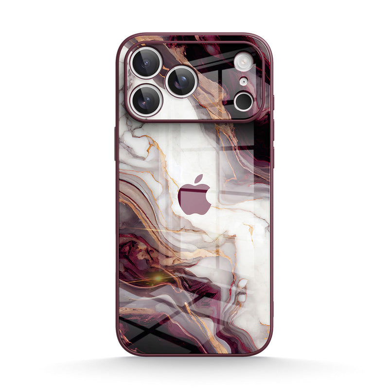 Gilded Plum Purple - iPhone Glass Case