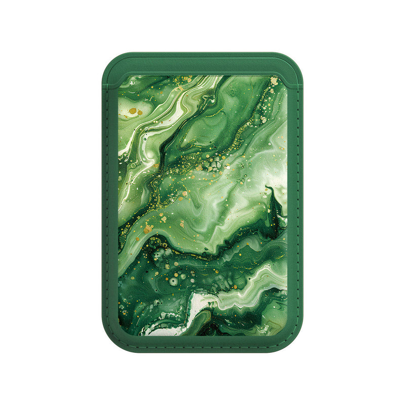 Emerald Green - iPhone Leather Wallet