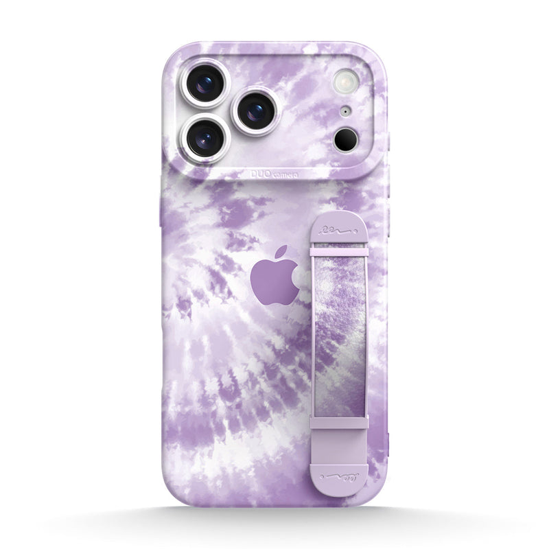 Lilac Ripples - iPhone Wrist Strap Case