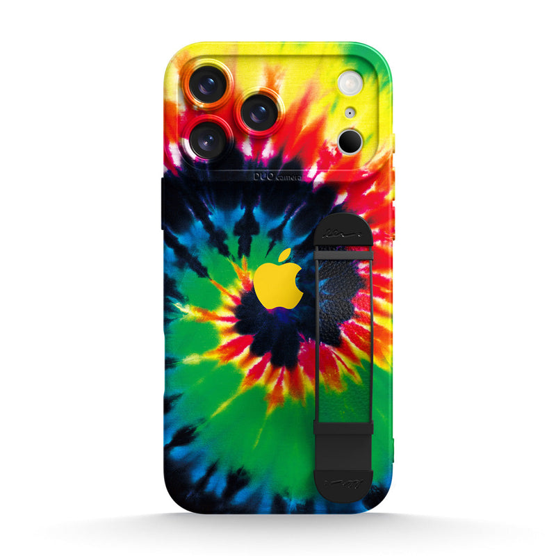 Vibrant Flow - iPhone Wrist Strap Case