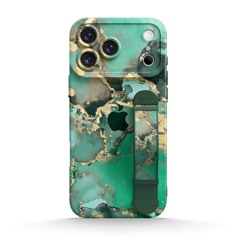 Malachite - iPhone Wrist Strap Case
