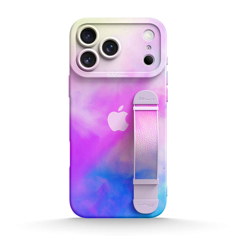 Pink Purple Fantasy - iPhone Wrist Strap Case