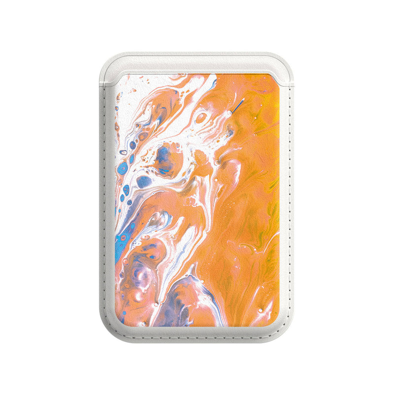 Flowing Light - iPhone Leather Wallet