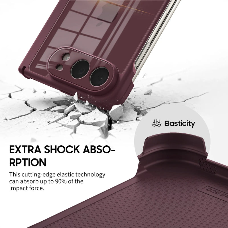 Burgundy - iPhone Glass Case