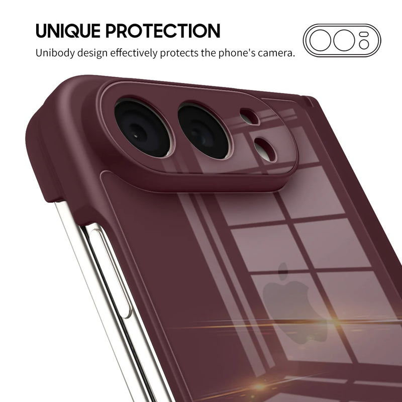Burgundy - iPhone Glass Case