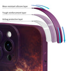 Night Star Green - iPhone Silicone Case