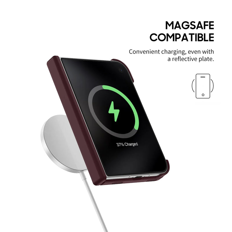 Burgundy - iPhone Glass Case