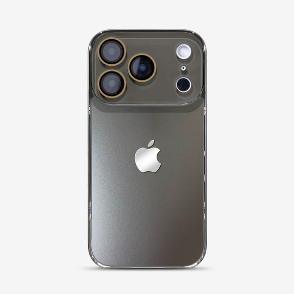 Zilver Wit - iPhone Case (Lensbescherming)