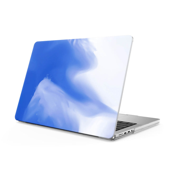 Blue White - Macbook Case