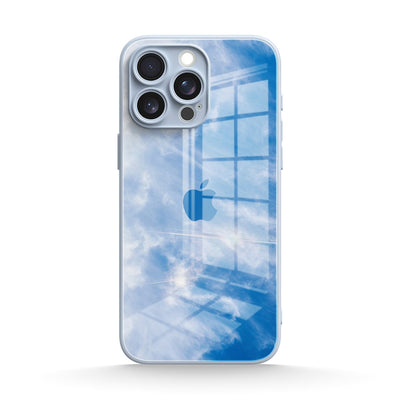Clear Sky - iPhone Glass Case