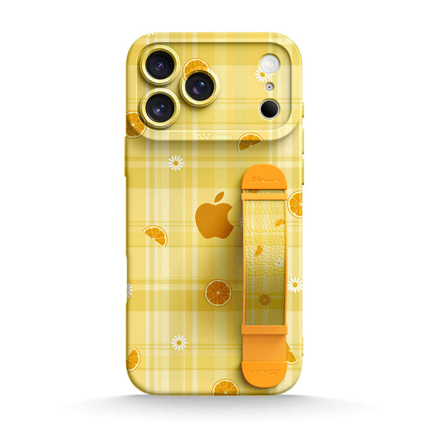 Lemony Freshness - iPhone Wrist Strap Case