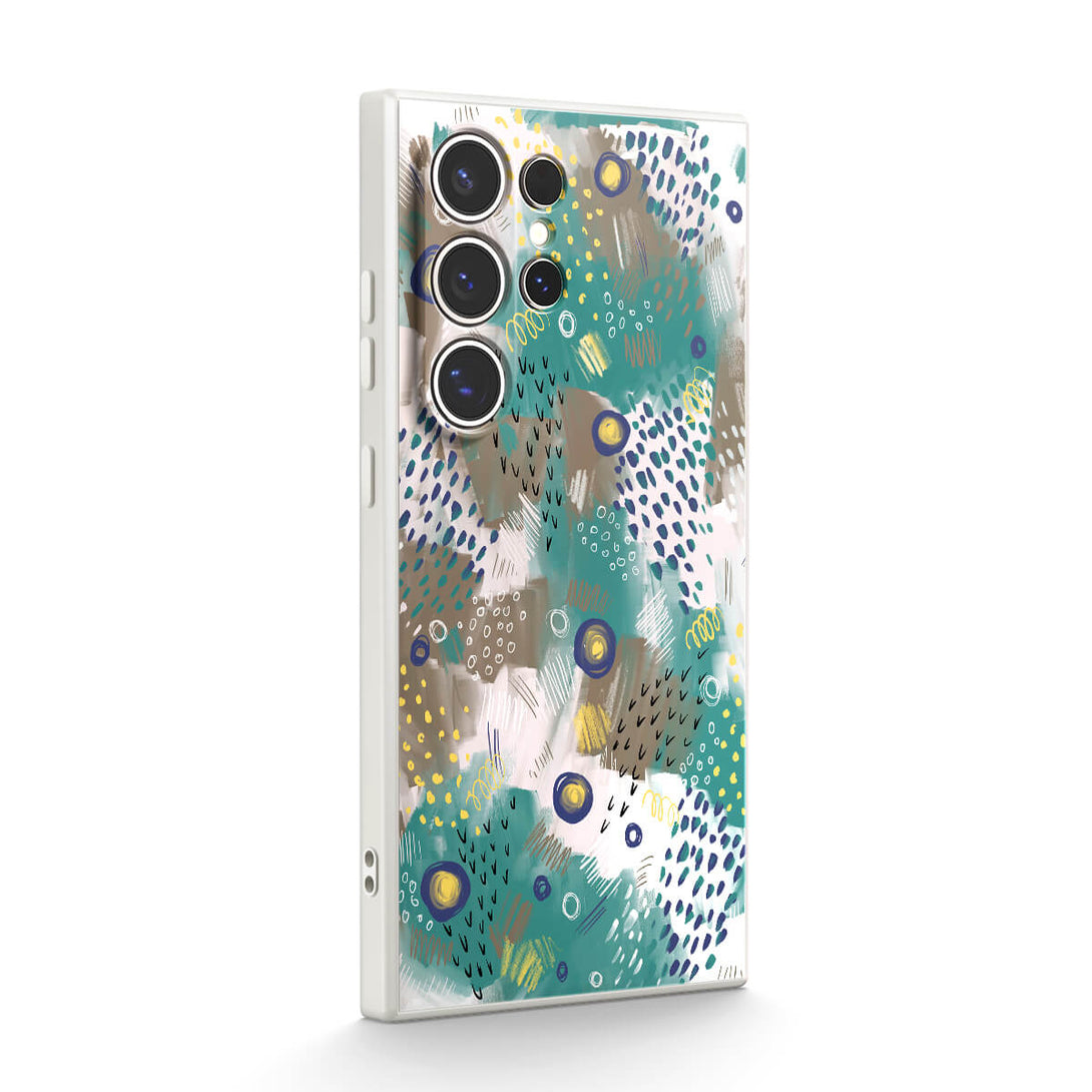 Dansende pauw - Samsung hoesje