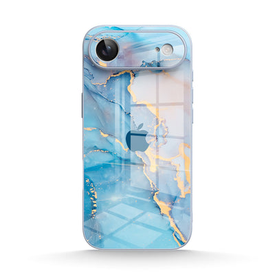 Sapphire Blue - iPhone Glass Case