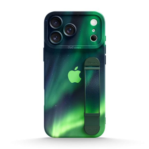 Aurora Green - iPhone Wrist Strap Case