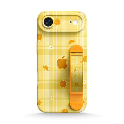 Lemony Freshness - iPhone Wrist Strap Case