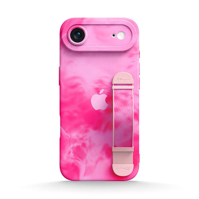 Pink Lava - iPhone Wrist Strap Case