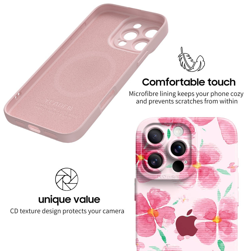 Pink Peach Blossom - iPhone Silicone Case