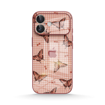 Dancing With Butterflies - iPhone Glass Case