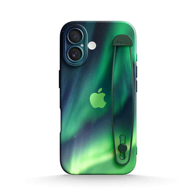 Aurora Green - iPhone Wrist Strap Case