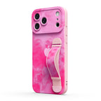 Pink Lava - iPhone Wrist Strap Case