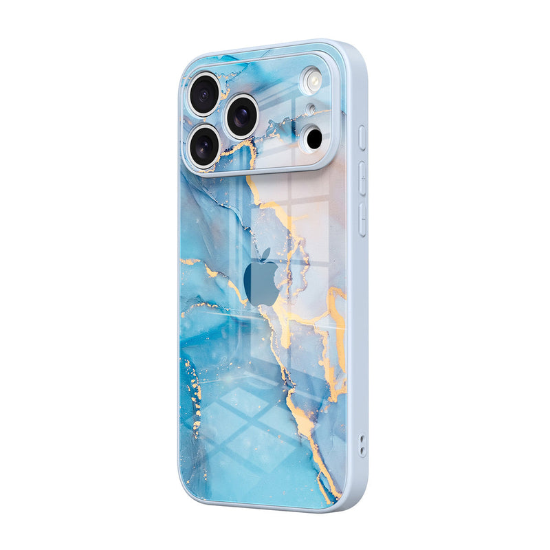 Sapphire Blue - iPhone Glass Case