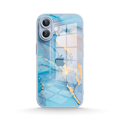 Sapphire Blue - iPhone Glass Case
