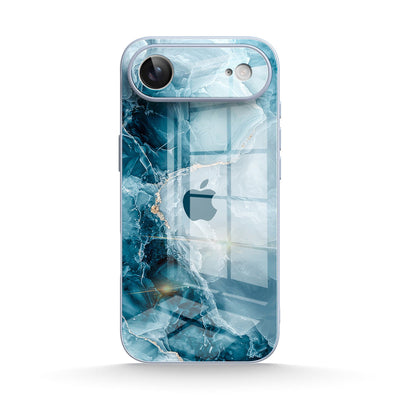Ice Reef Blue - iPhone Glass Case