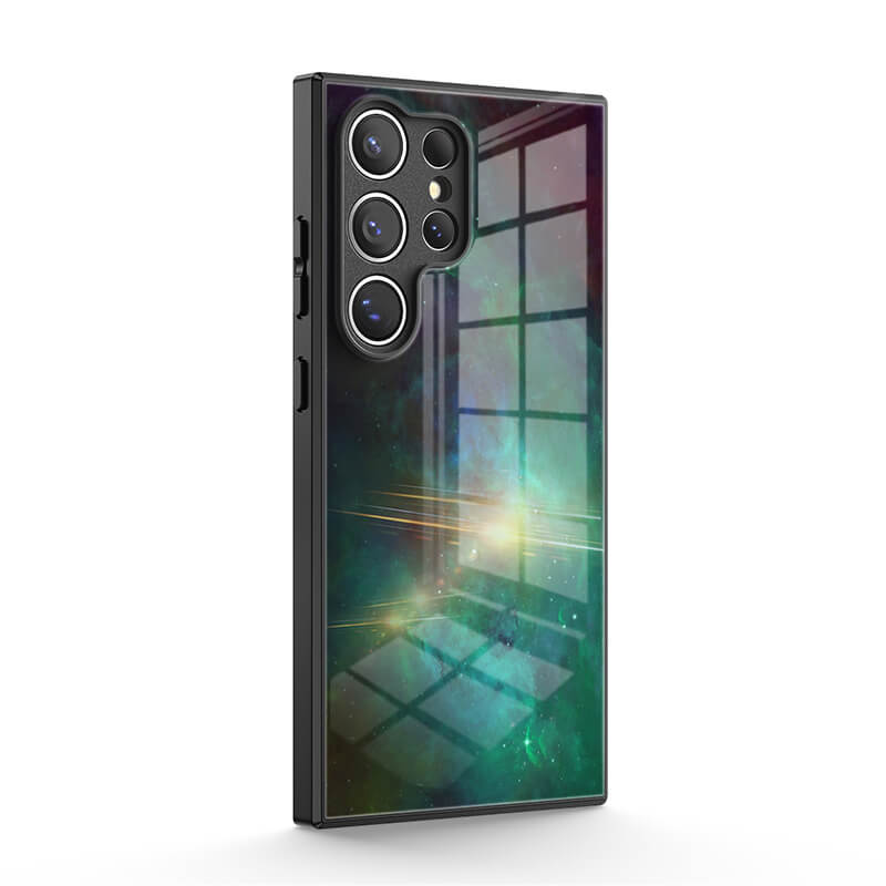 Groene Plutonevel - Samsung hoesje