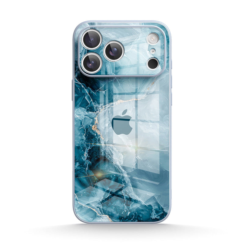 Ice Reef Blue - iPhone Glass Case
