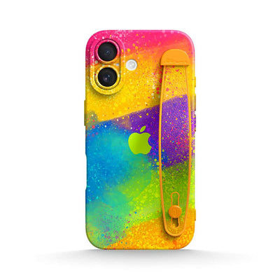 Rainbow Candy - iPhone Wrist Strap Case