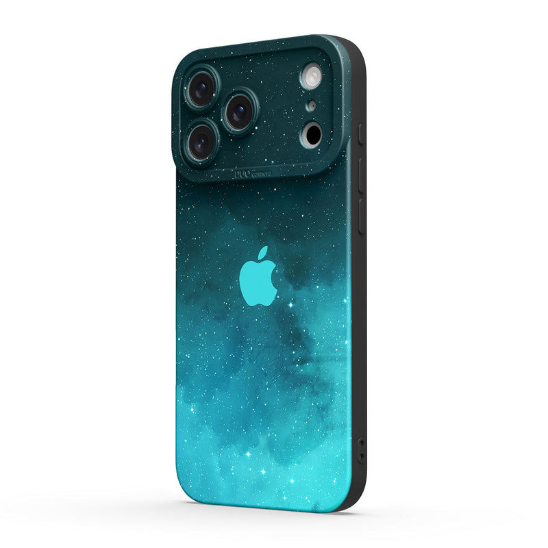 Fluorescent Star Blue - iPhone Silicone Case