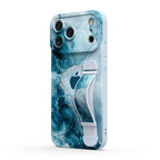 Ice Reef Blue - iPhone Wrist Strap Case