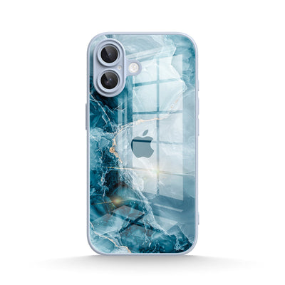 Ice Reef Blue - iPhone Glass Case