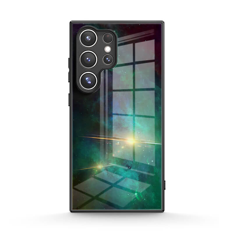 Groene Plutonevel - Samsung hoesje