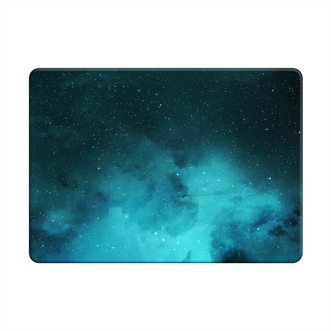 Fluorescerend sterblauw - MacBook-hoes