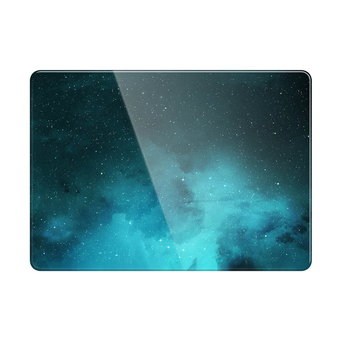 Fluorescerend sterblauw - MacBook-hoes