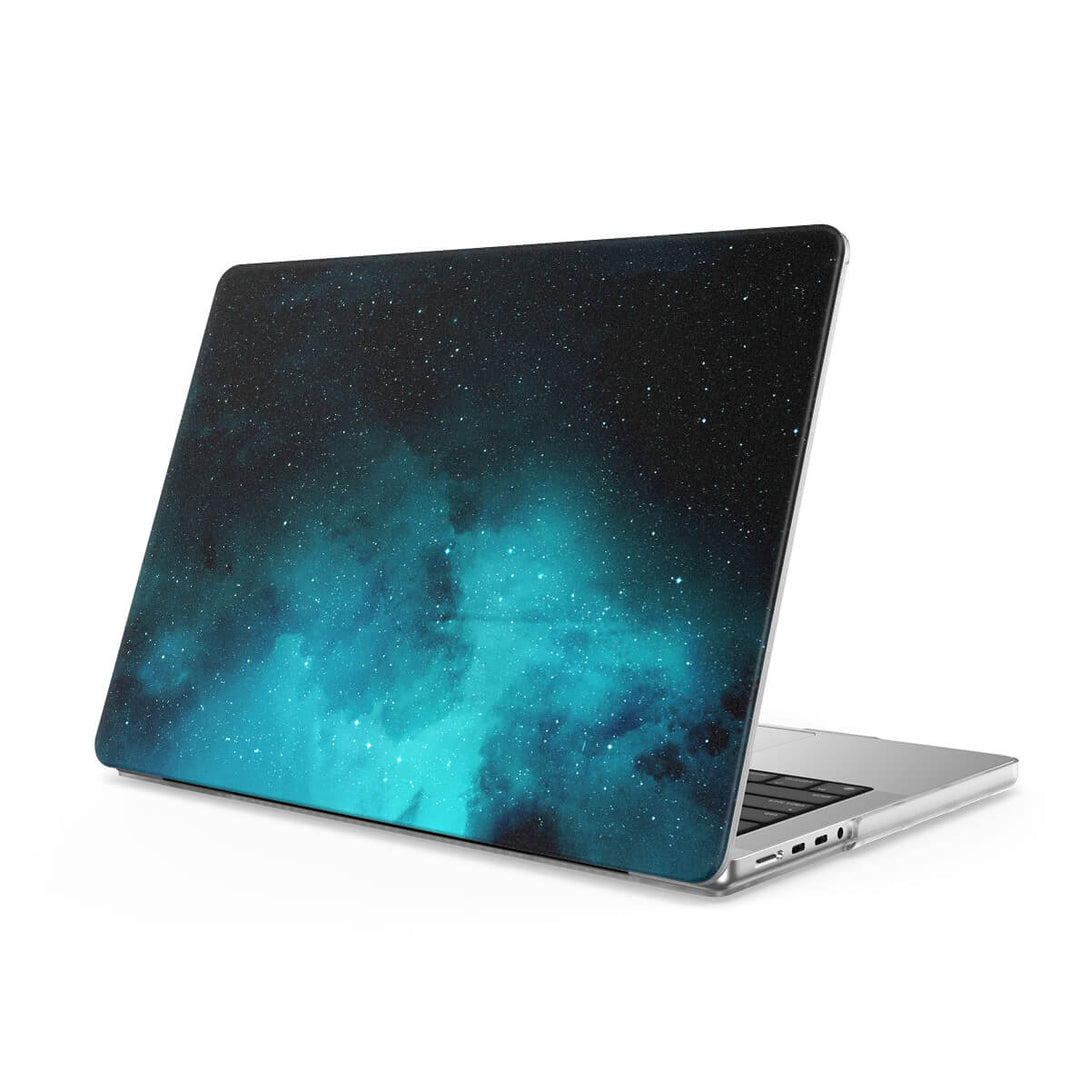 Fluorescerend sterblauw - MacBook-hoes