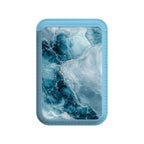 Ice Reef Blue - iPhone Leather Wallet
