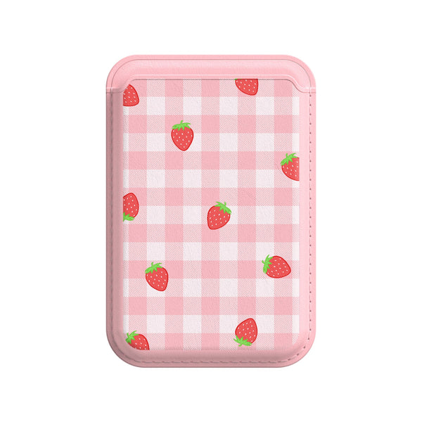 Sweet Strawberry - iPhone Leather Wallet