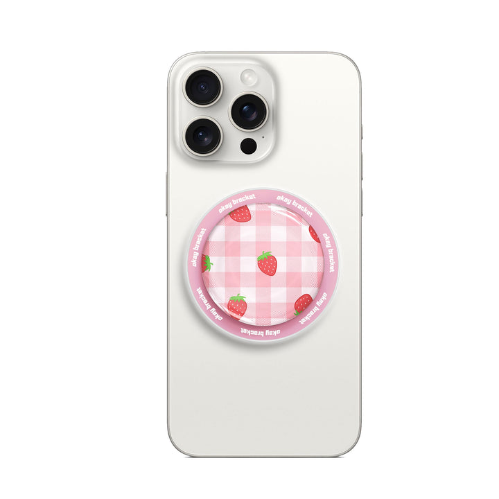 Sweet Strawberry - AirBag Grip For MagSafe