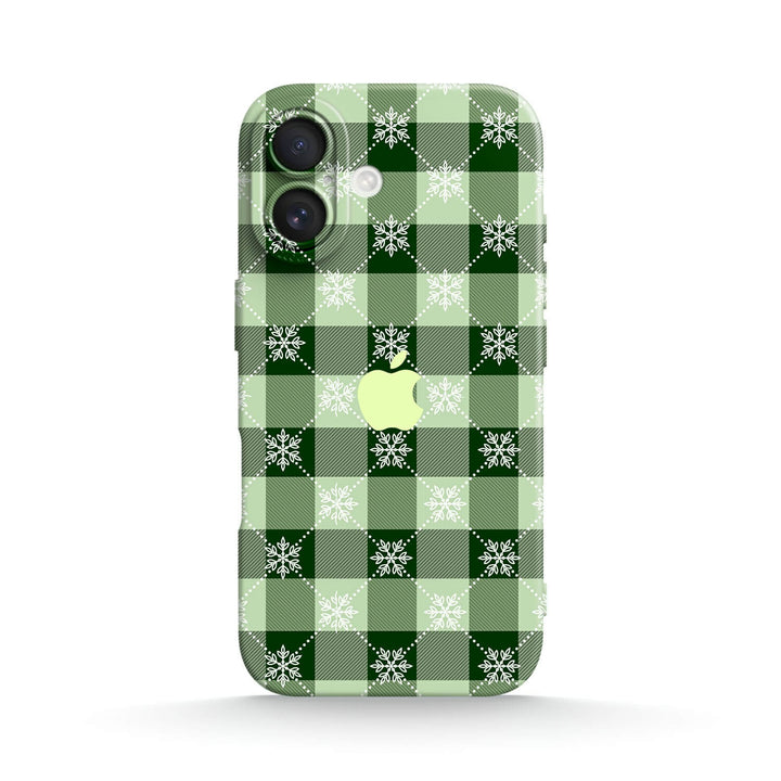 Snowflake Scarf - iPhone Case