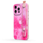 Pink Lava - iPhone Wrist Strap Case