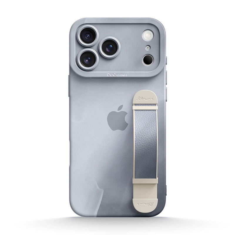 Gray Smoke - iPhone Wrist Strap Case