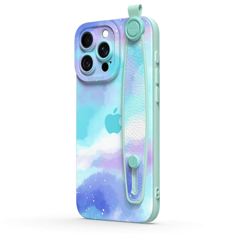 Astral Blue - iPhone Wrist Strap Case