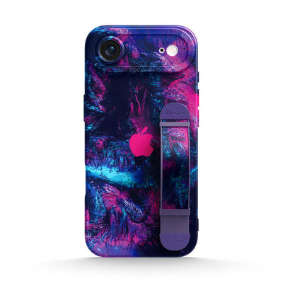 Psychedelic Nebula - iPhone Wrist Strap Case
