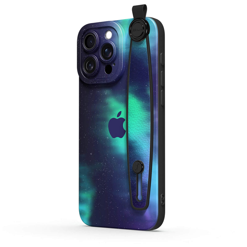 Light Follows Ghosting - iPhone Wrist Strap Case