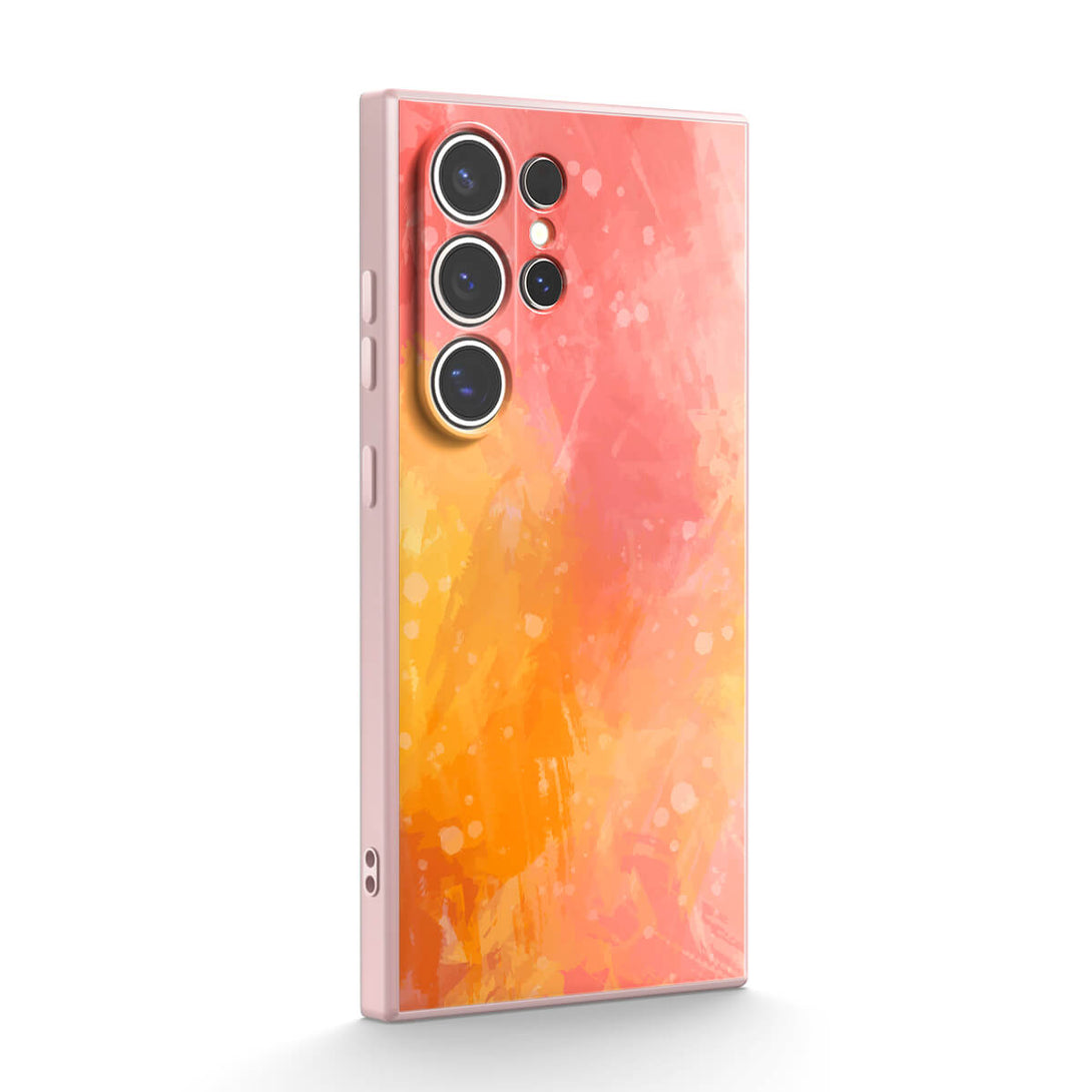 Orange Red Seaweed - Samsung Case