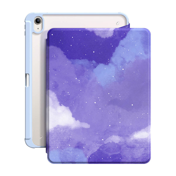 Astral Purple Blue - iPad Snap 360° Stand Impact Resistant Case